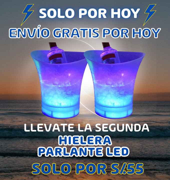 Oferta segunda hielera LED